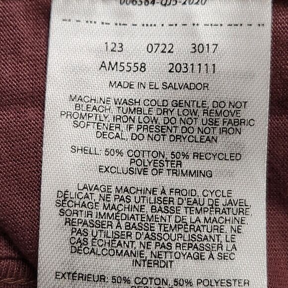 Columbia Thistletown Hills Pocket Tee – Men’s Medium – Maroon – NWT - Picture 7 of 7